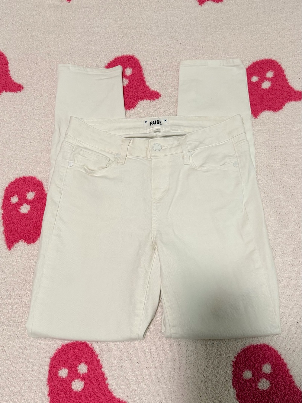 Women’s PAIGE White Skinny Jeans - Size 26